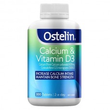 【国内现货】Ostelin 成人维生素D+钙 300片